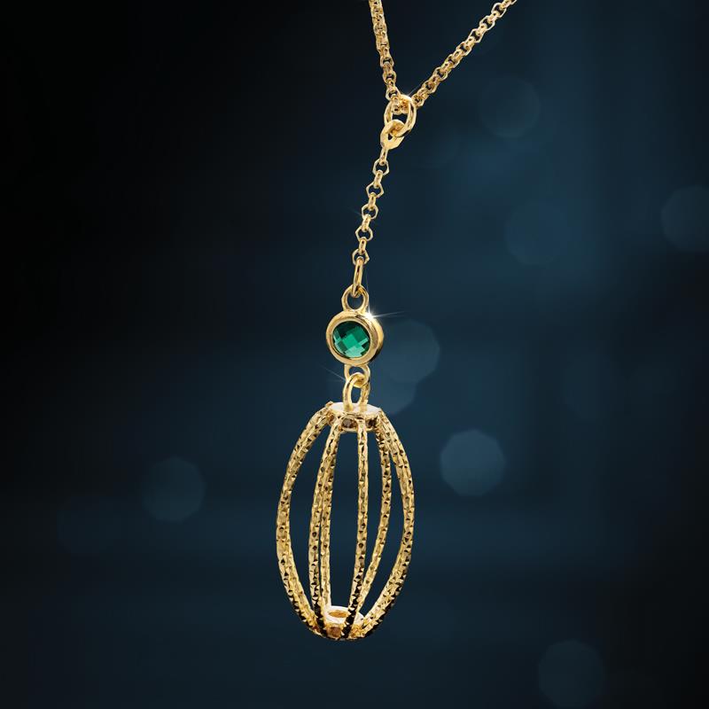 Italian Cage Necklace